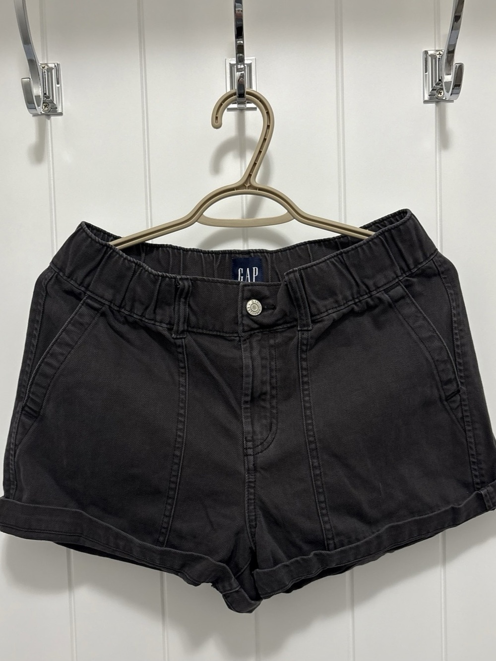 Gap High Waist Black Shorts